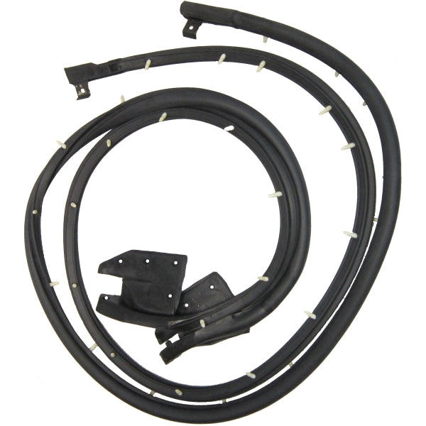 1968-1969 Ford Ranchero, Fairlane & Torino and Mercury Montego, Comet & Cyclone convertible & hardtop door seals, pair