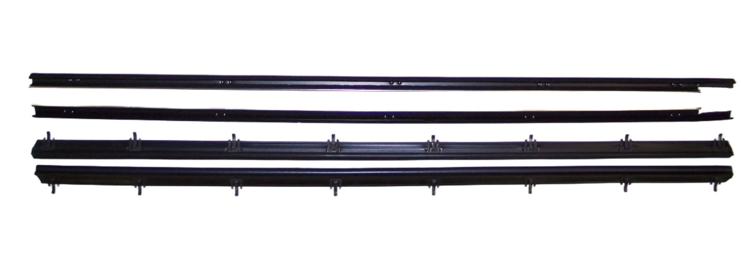1978-1983 FORD FAIRMONT, FUTURA & MERCURY ZEPHYR 2 DR FASTBACK WINDOW SWEEP SET 4PCS