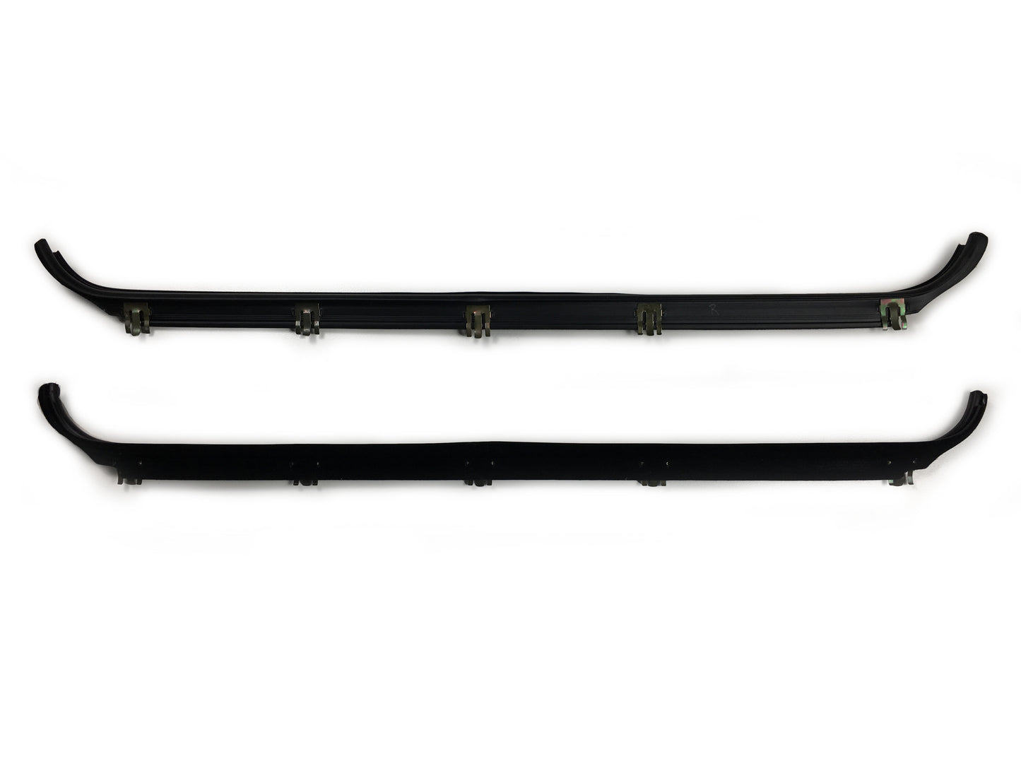 1987-1996 Ford F250 F350 crew cab rear door outer window sweep belt line seals