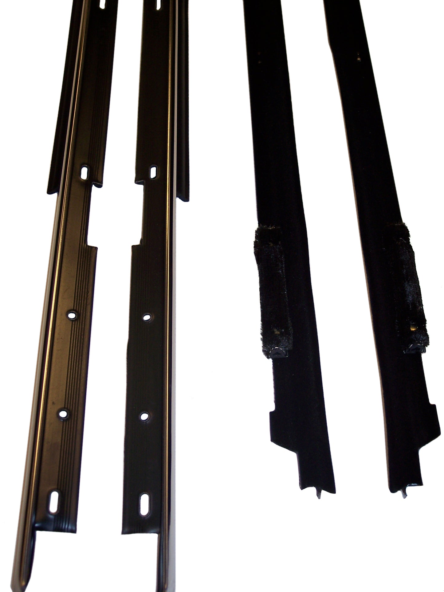 1980-1990 Chevrolet 4-door sedan window sweep set, rear doors