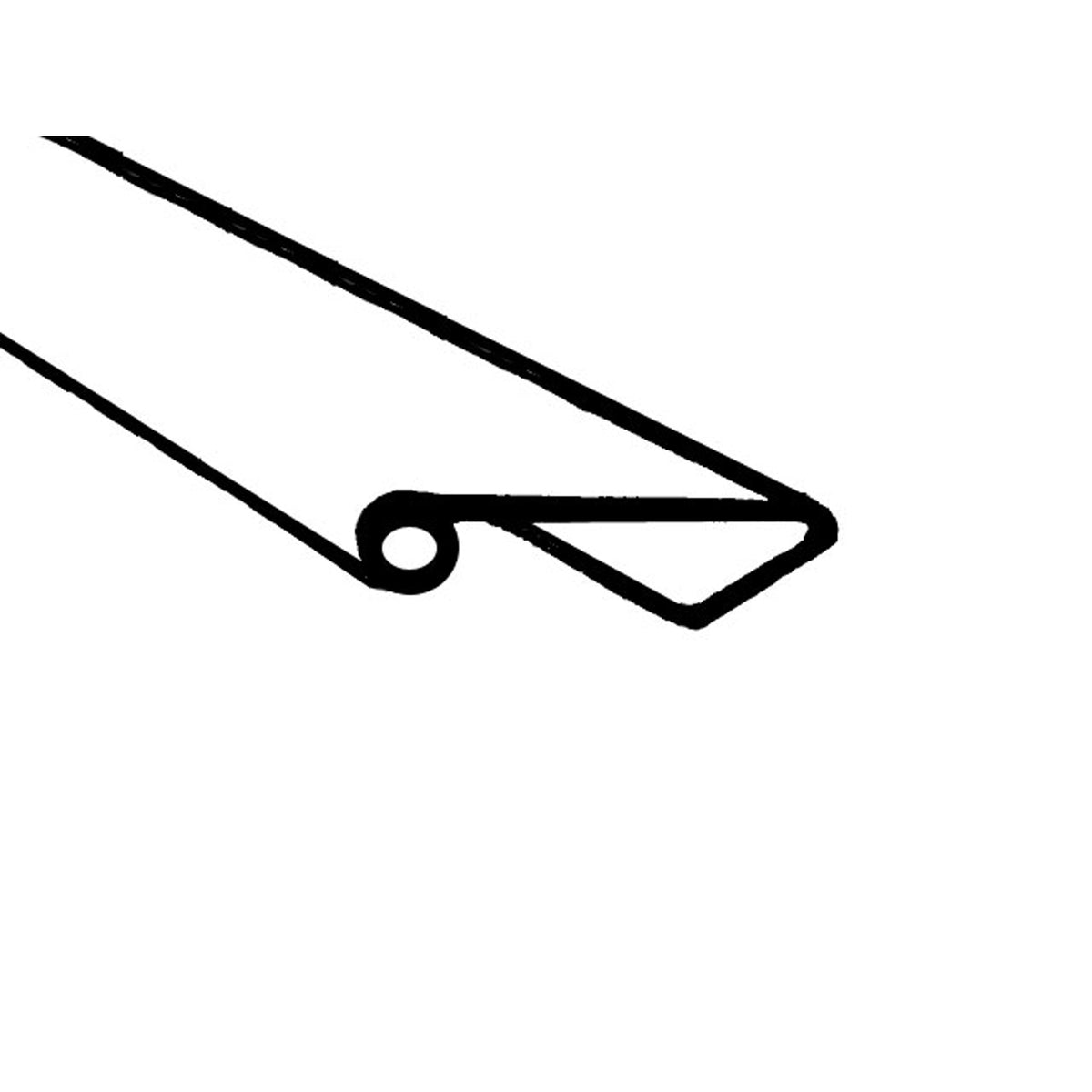 Fender Skirt Seal For Ford Thunderbird 1964-1966; LP 111-E