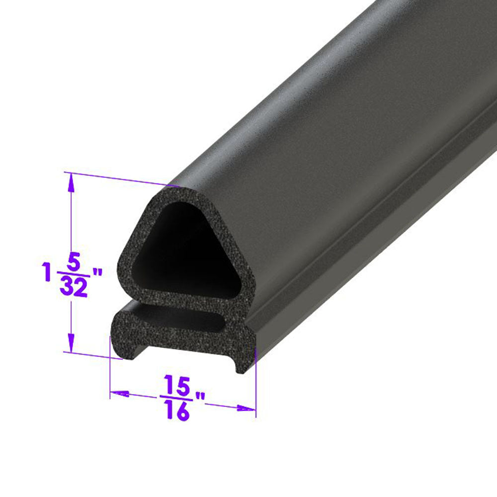 Cowl to Hood Seal - Closed-Cell Sponge; LP 14-N/FT