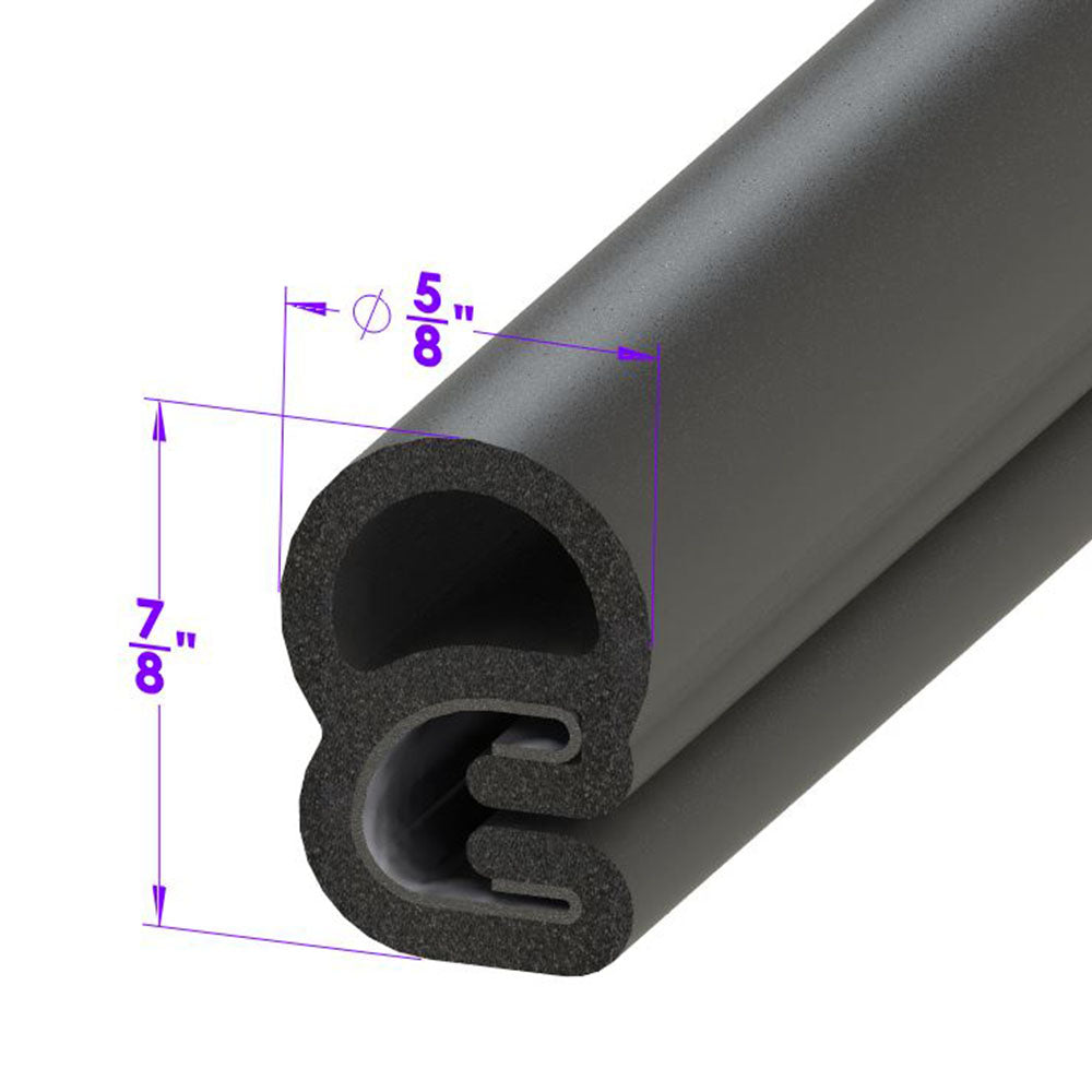 Tailgate Seal; LP 48-E