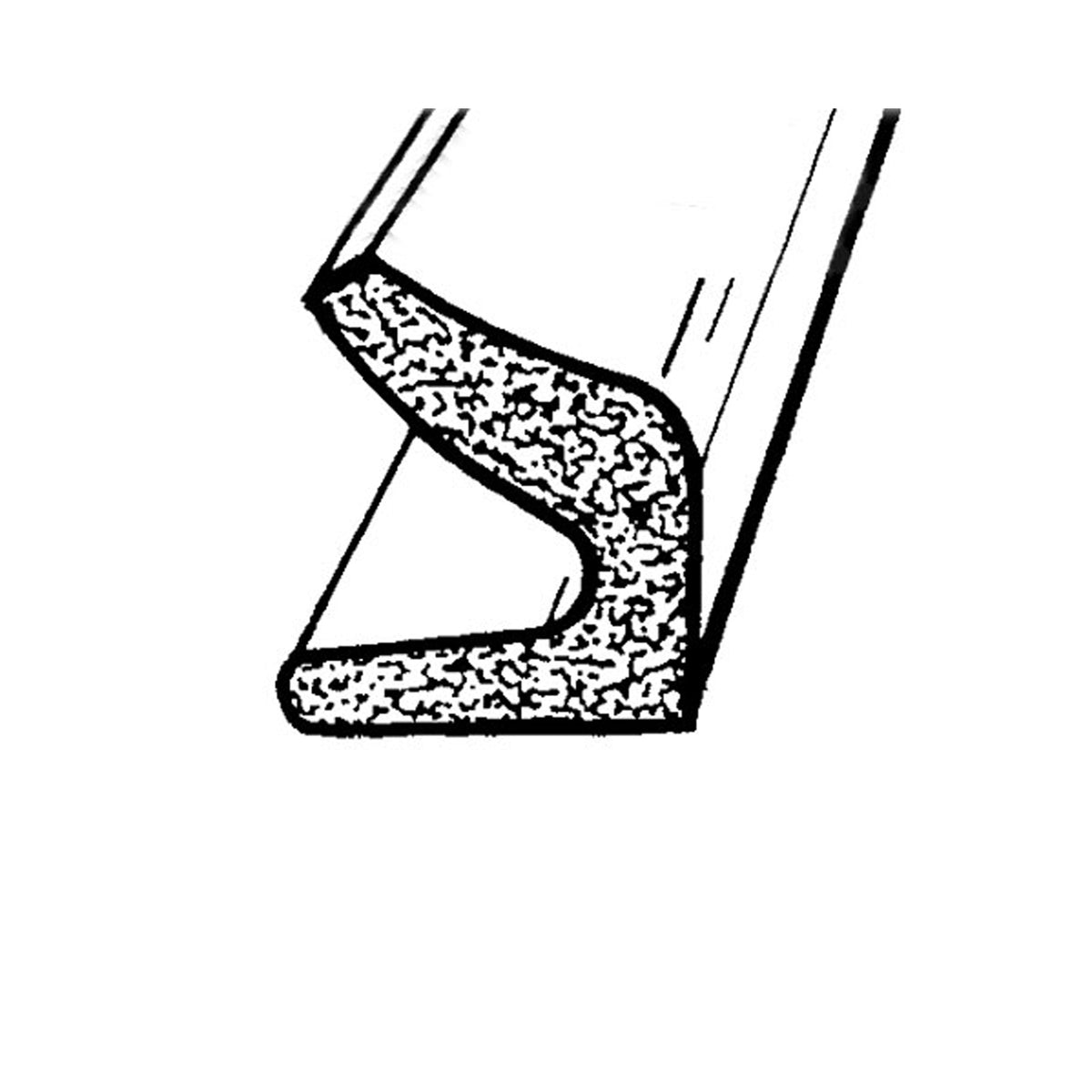 Trunk Seal Sponge Rubber; LP 51-A