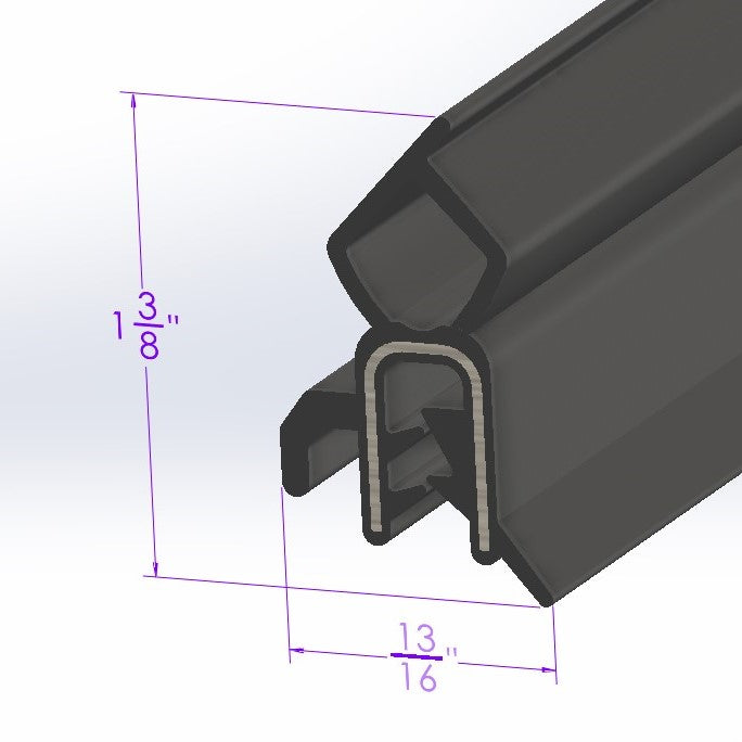 Trunk Seal, for Hatchback and Coupe; LP 70-B