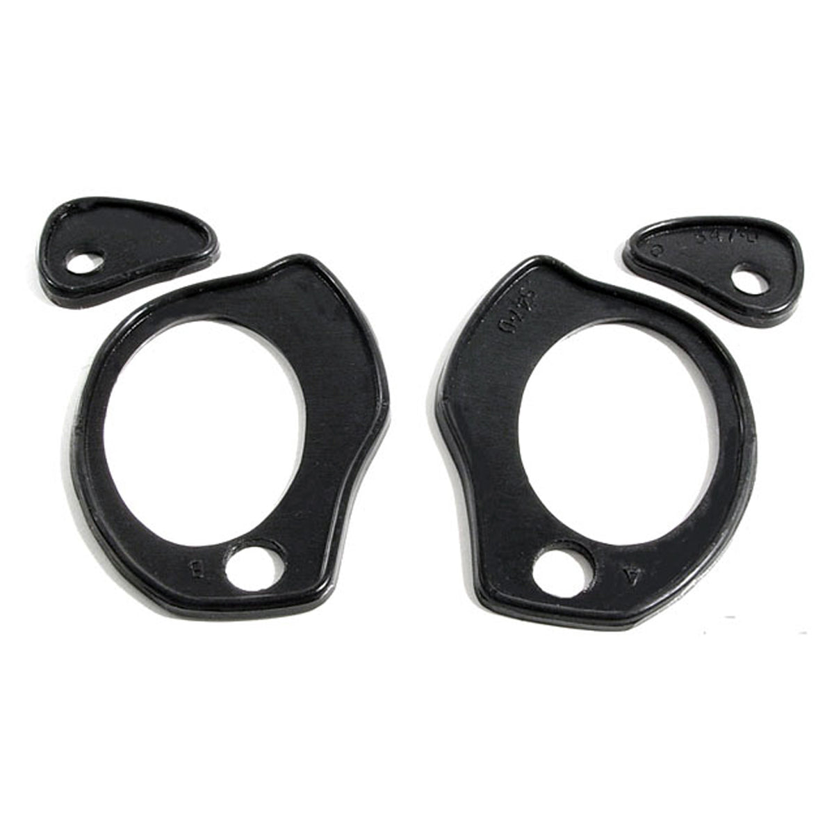 Door Handle Pads For Chevrolet Bel Air 1958-1960, Biscayne 1958-1960; MP 547-D