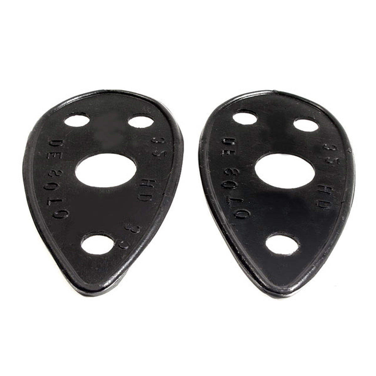 2-1/2" wide X 4-5/8" long Tail-light Pads For DeSoto Model SC 1932; MP 663-C