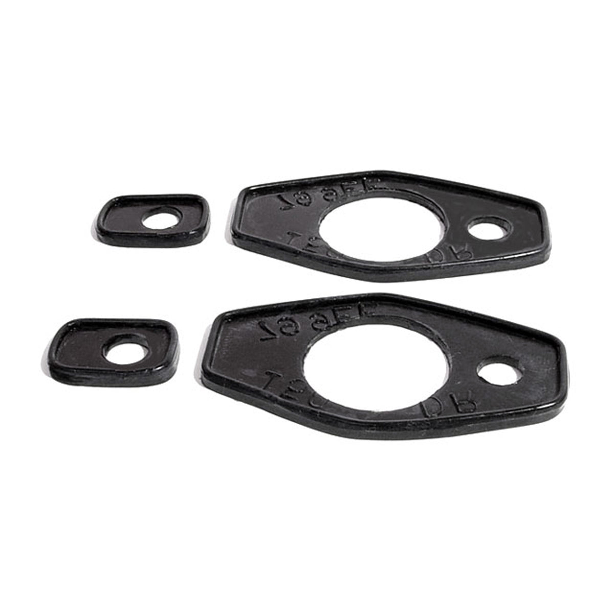 1" wide X 2-5/8" long Door Handle Pads For Jaguar XK150 1958-1961; MP 799-EE