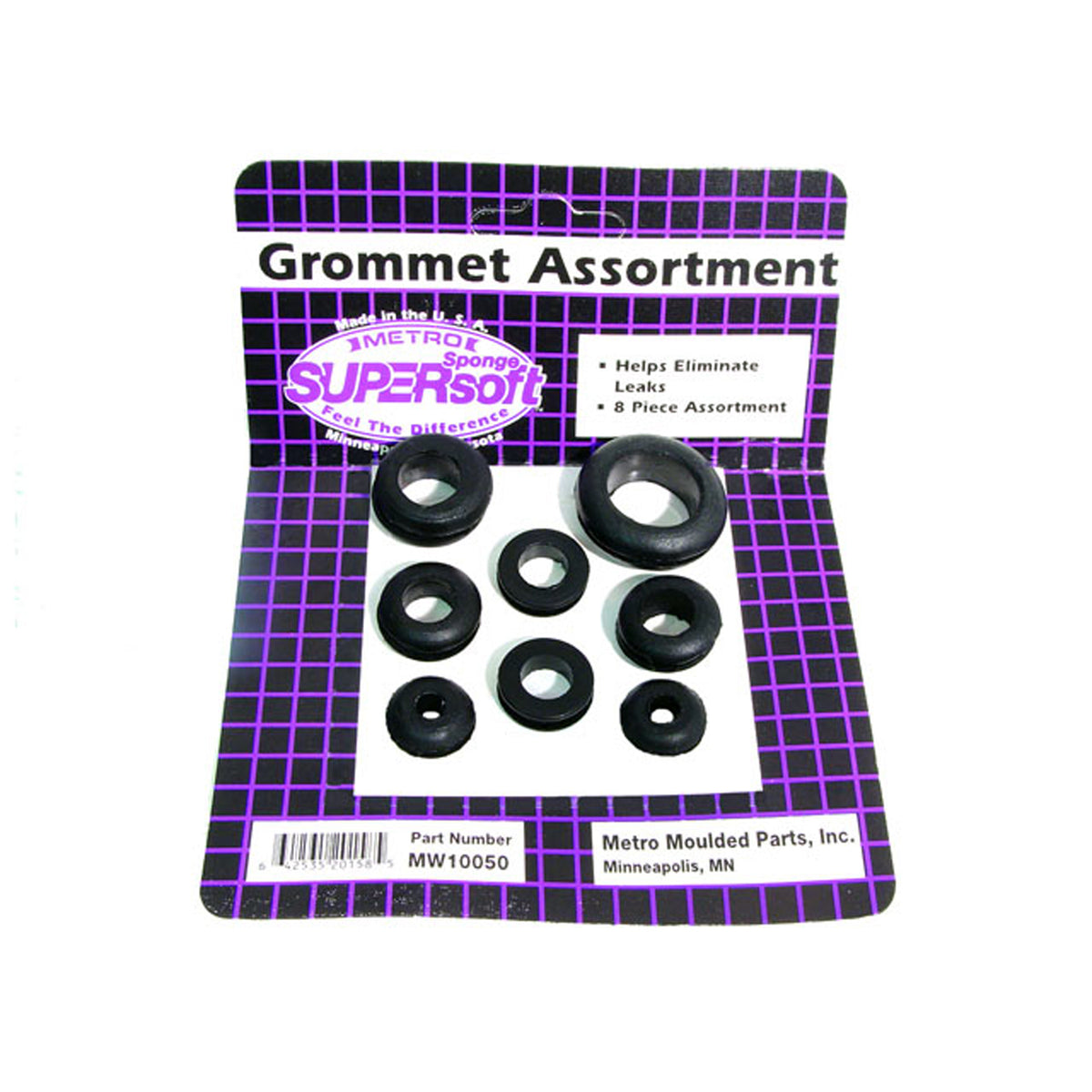 Grommet Assortment 8-Piece Kit; MW 10050