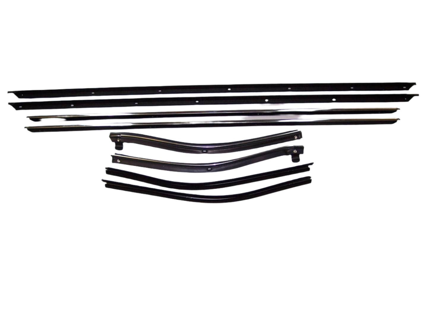 1970-72 CUTLASS CONV WINDOW SWEEP SET, 8PCS