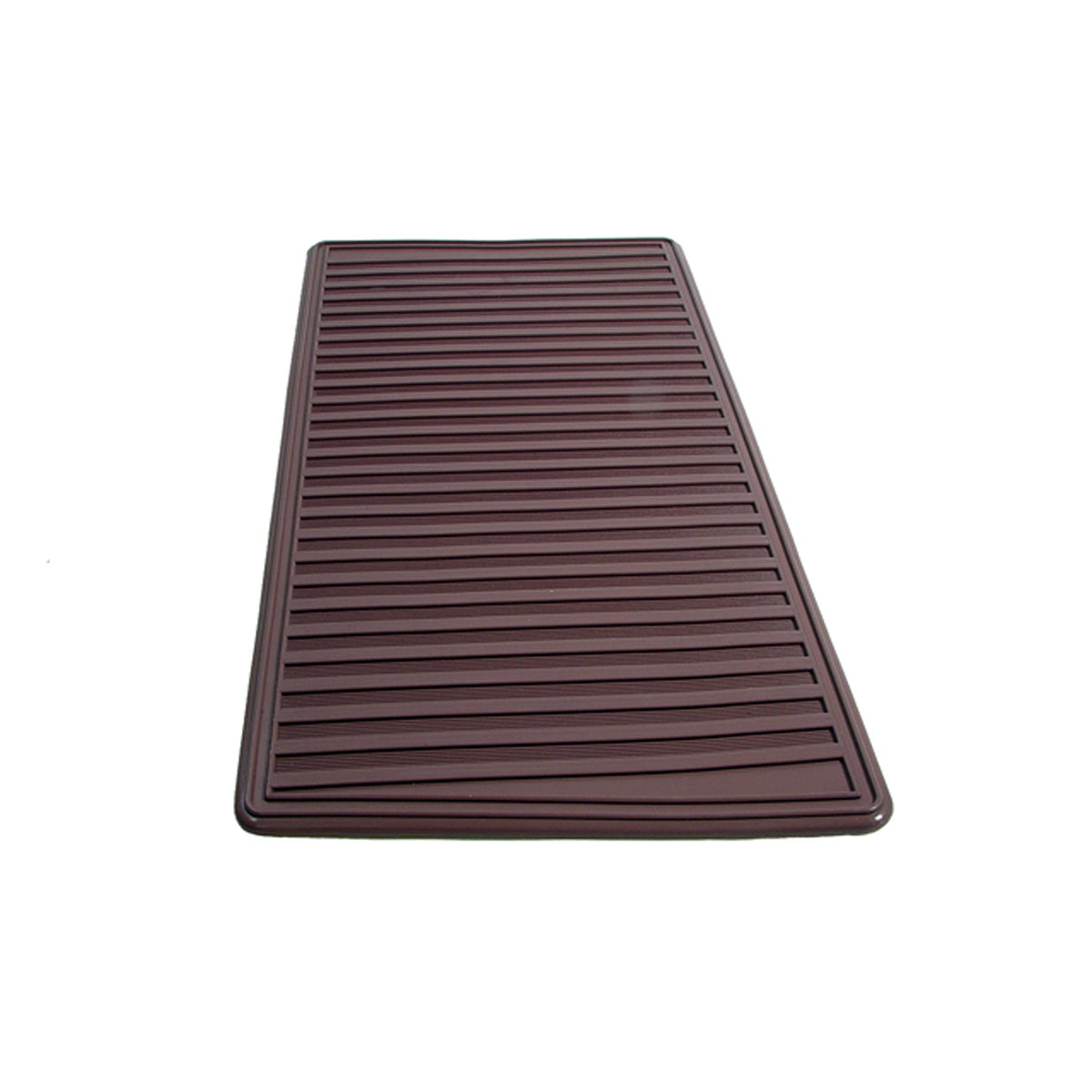Rubber Heel Mat Brown For Frazer Manhattan 1947-1951, Standard F47 1947; RM 40-C