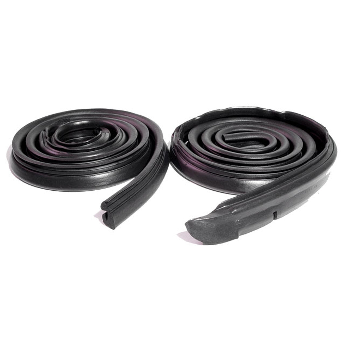 Molded Roof Rail Seals, 2-Door Hardtop For Dodge Coronet 1968-1970; RR 4001-A