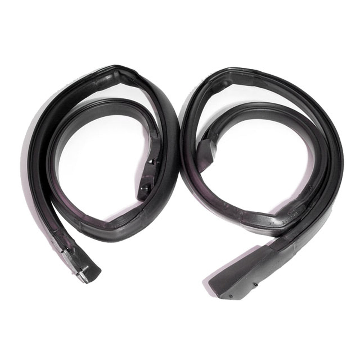 Molded Roof Rail Seals, 2-Door Hardtop Chevrolet El Camino 1978-1987; RR 5020-E