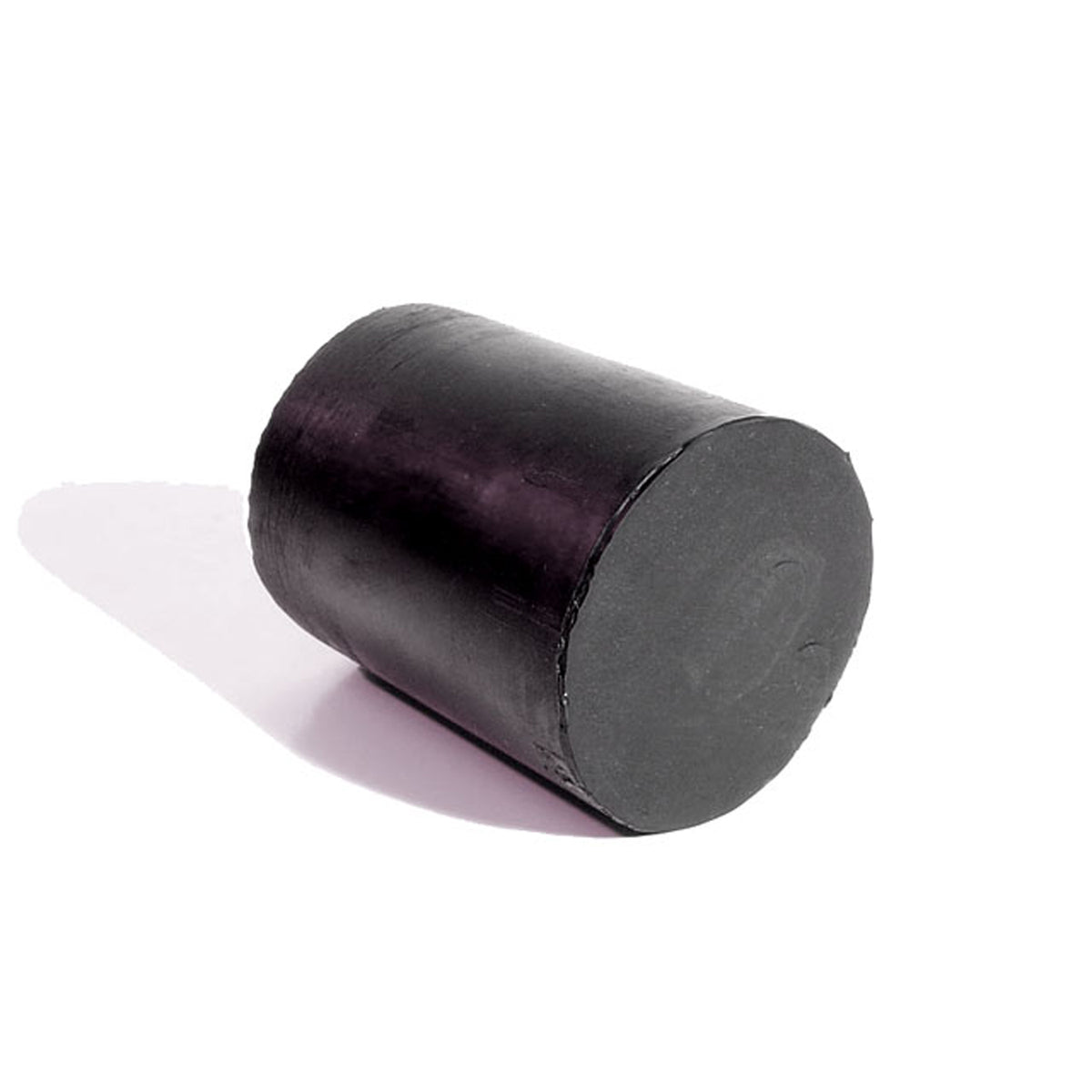 Solid Rubber Cylinder 2-1/4" Diameter, 3" Thick; RS 13