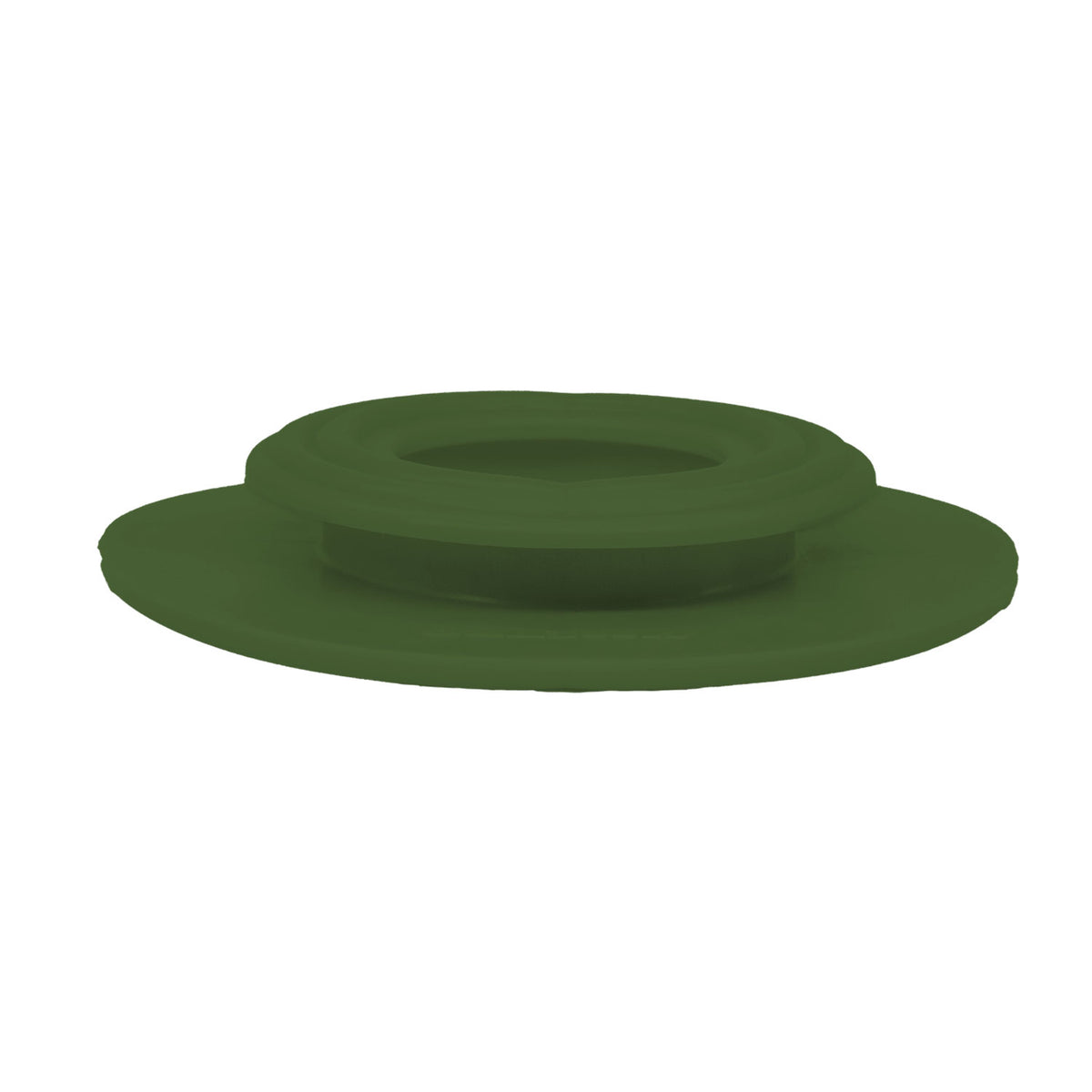 Dimmer Switch Grommet 2-1/2" Flange, 1" ID, Olive, Rubber; SM 80-G