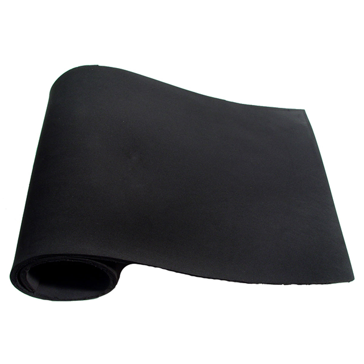 Closed Cell Sponge Rubber Sheet Dark Gray, 10" W X 28" L X 1/4" Thick SR 14-1028
