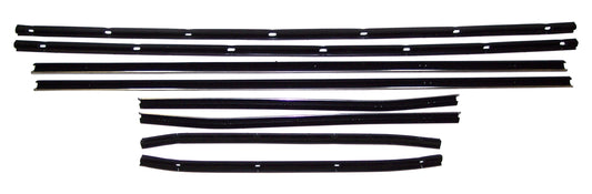 1970-1971 FORD TORINO 2 DR FASTBACK WINDOW SWEEP SET 8PCS