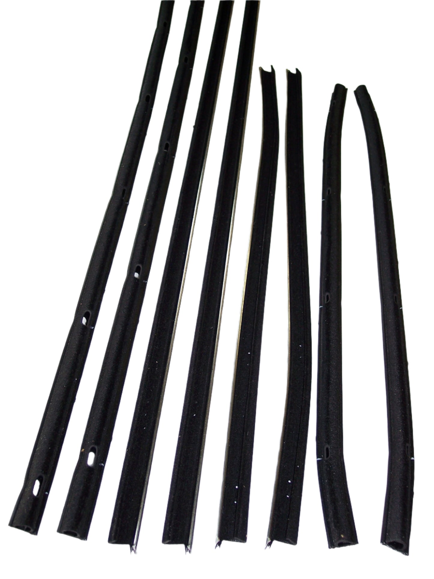 1970-1971 FORD TORINO 2 DR FASTBACK WINDOW SWEEP SET 8PCS