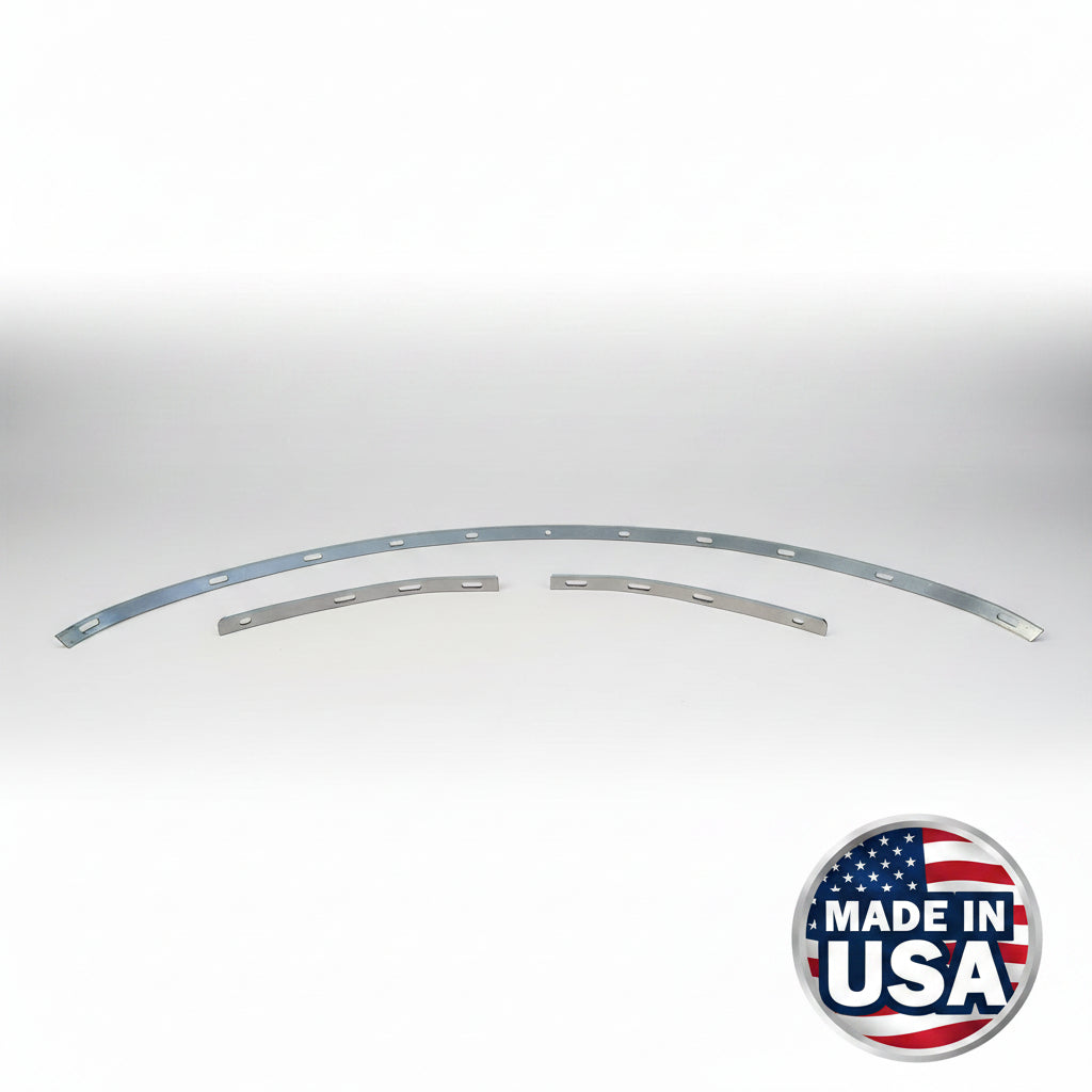 1999-2004 Mustang convertible top rear tacking rail strip