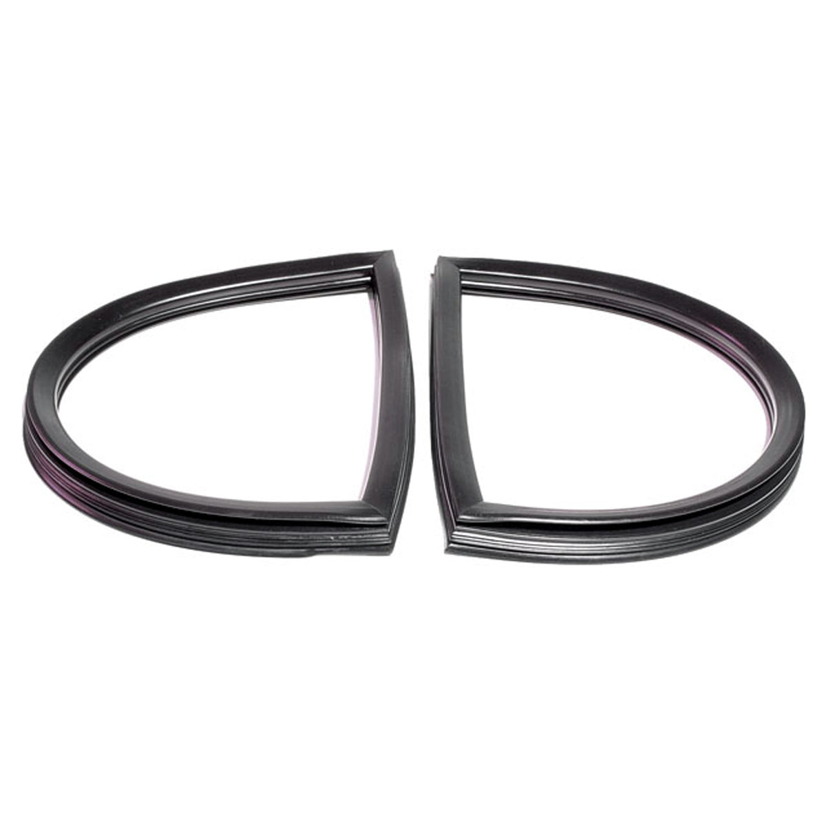 Fixed Rear Quarter Window Seal - Pair For Volvo 1800 1964; VQT 8000