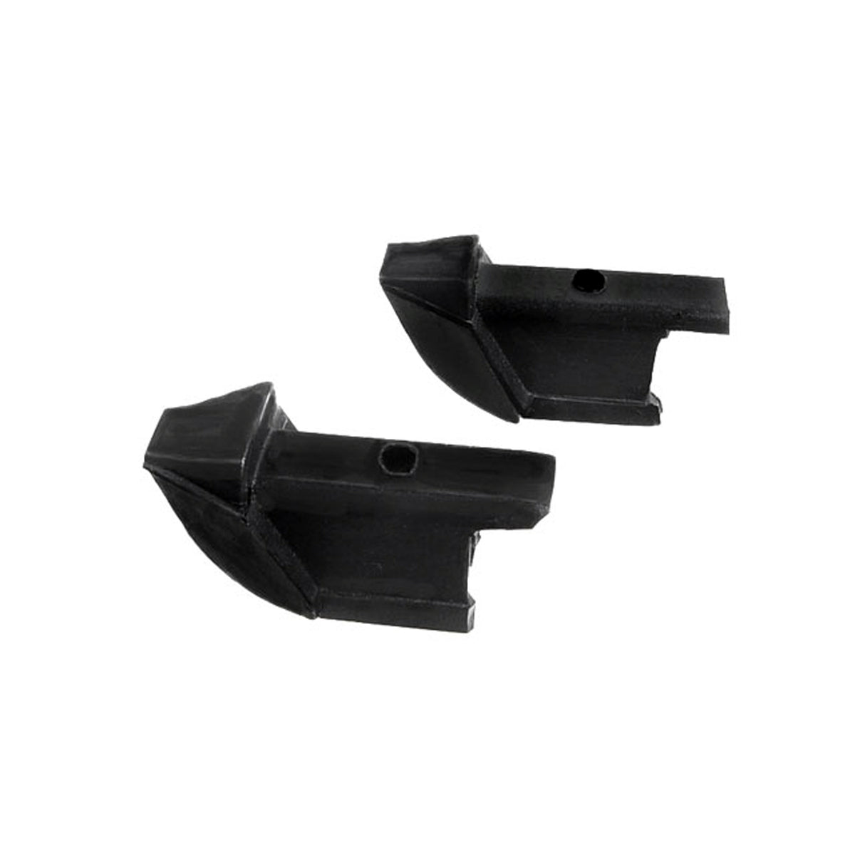 1-3/8" Long Vent Window Bumpers (Pair) For Chevrolet Chevy II 1967-1968; VR 6600