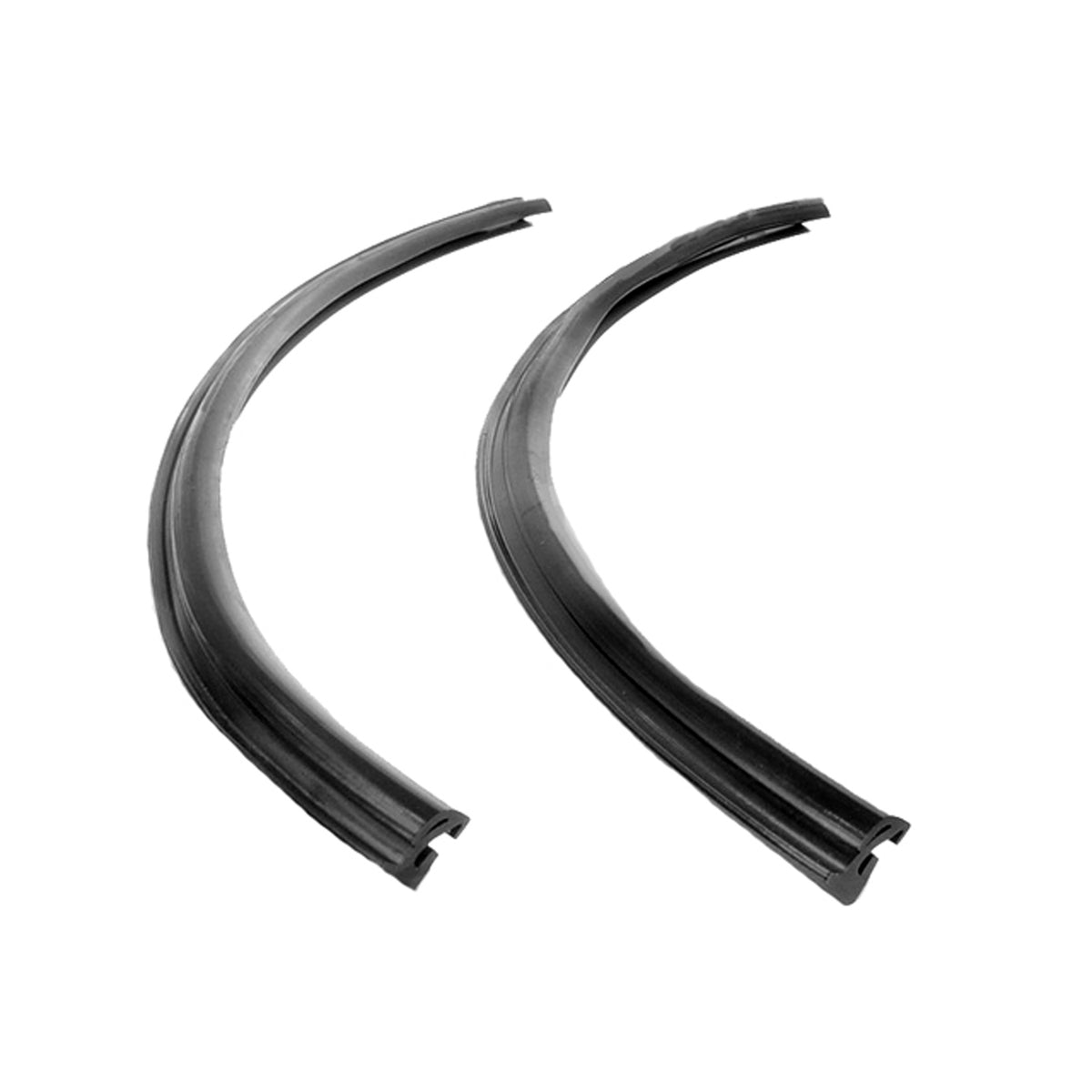 Rear Roll-Up Window Seals For Dodge Dart, Monaco 1966-67, Polara 1963-65; VS 7-A