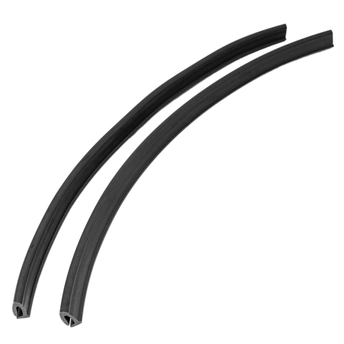 Rear Roll-up Window Seals - 2 Pieces For Plymouth Fury, Savoy 1957-1959; VS 7-D