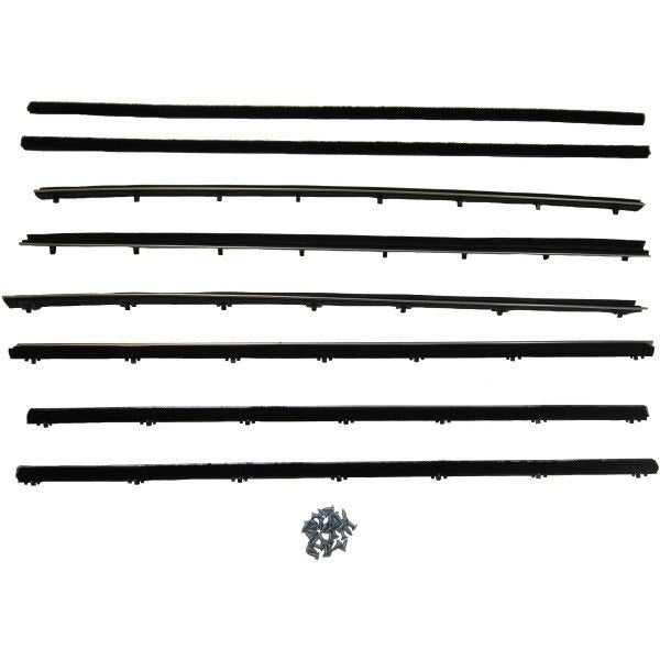 Window Sweeper Kit Fits 66-67 Dodge/Plymouth 2 Door Hardtop 8 Piece kit