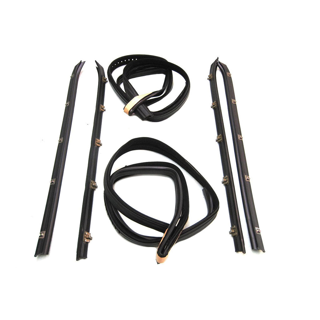 Door Window Belt Weatherstrip For GMC C25/C2500 Pickup 1973-74; WC 5900-17
