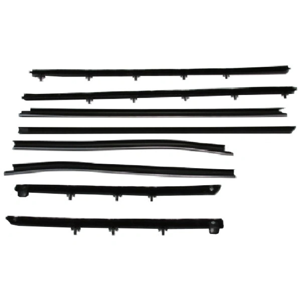 Window Sweeper Kit- Convertible (8 Pc) For Pontiac GTO, LeMans 1968; WC 8100-20
