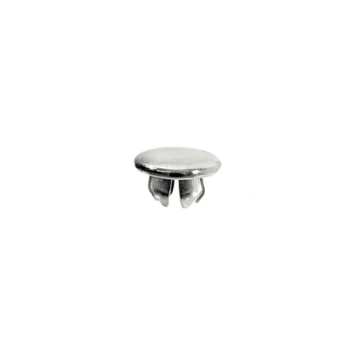 Chrome Plug Button 1/4" Hole Sz, .035" - .062" Max Working Thickness; WF 1000-A