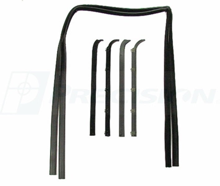 1980-1986 Ford F150, F250, F350, Bronco window sweep seals/glass run channels