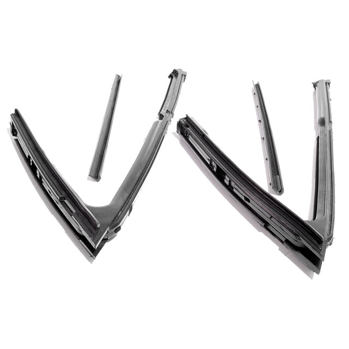 Front Vent Window Seals - Pair R&L For Chevrolet Chevy II 1962-1967; WR 2020