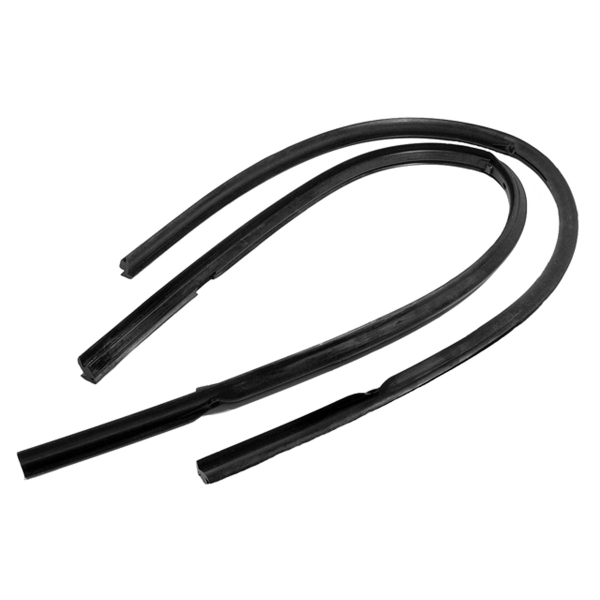 Rear Vent Window Seals - 2-door Coupes For Packard One-Ten 1940-1941; WR 7502-R