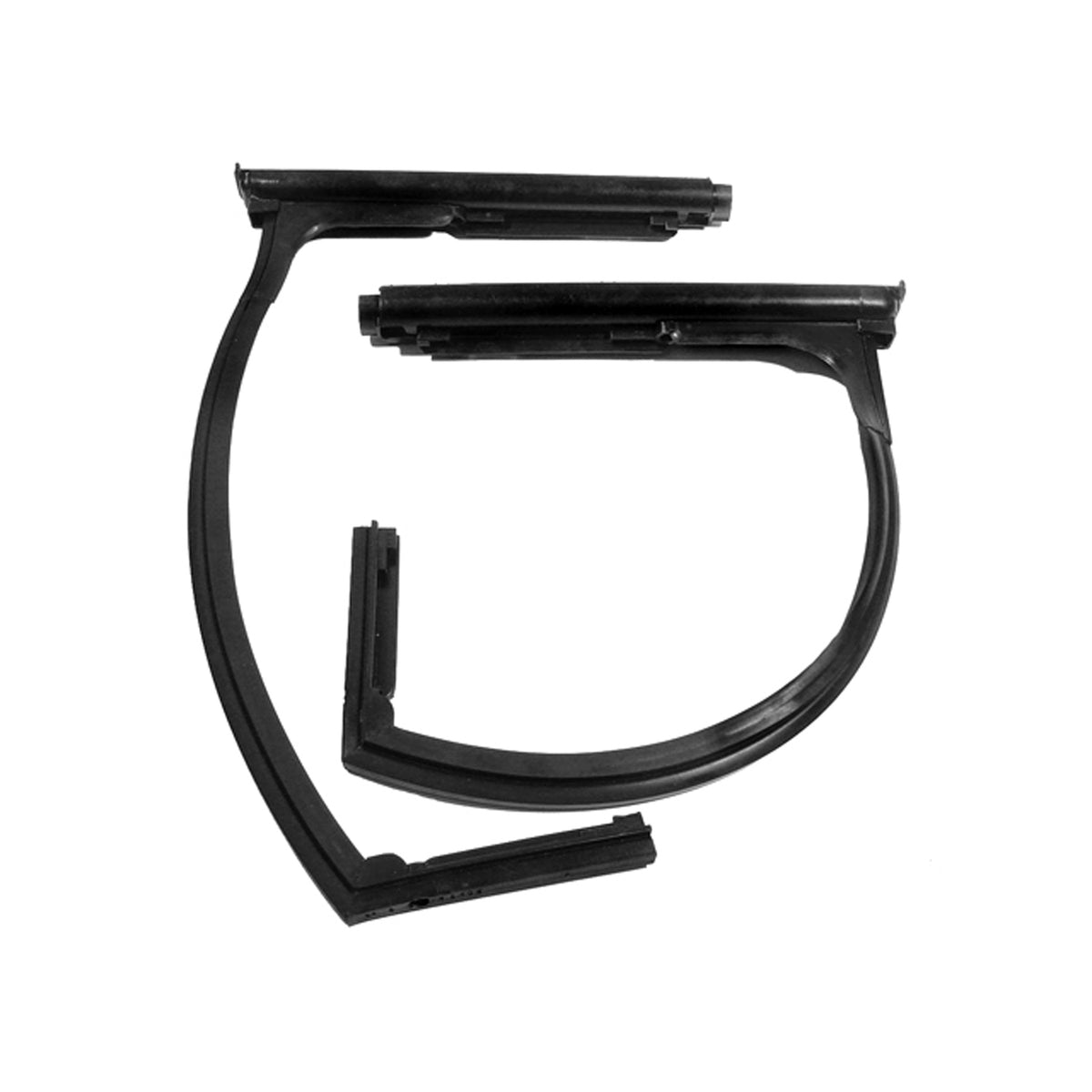 Front Vent Window Seals (Pair) For Willys Jeepster 1948-1951; WR 9600