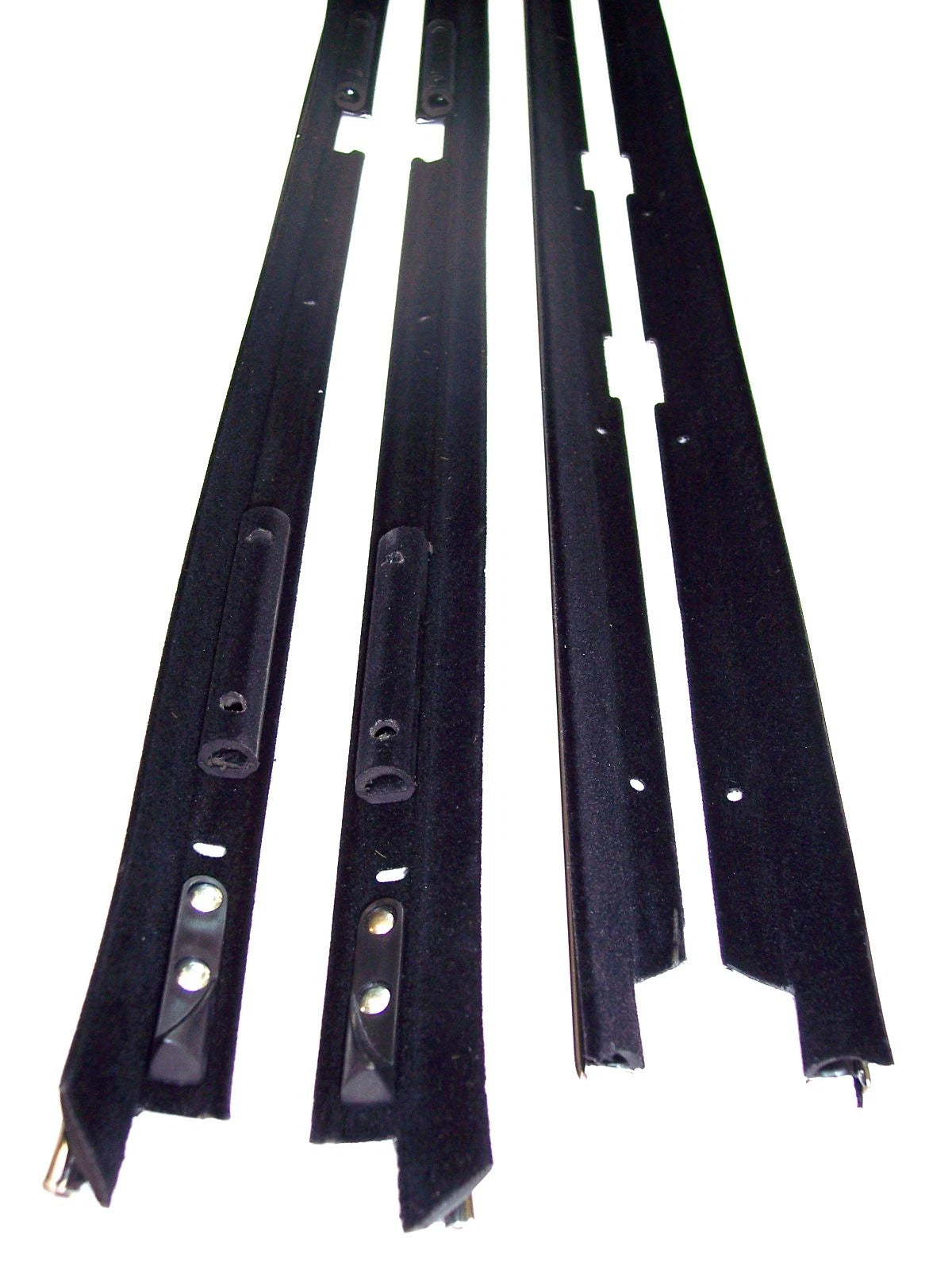 1978-1987 Chevrolet El Camino belt line molding, window sweep seals, 4 pieces