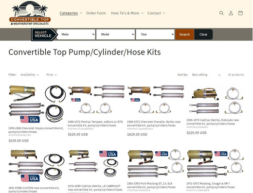 CONVERTIBLE PUMP KITS