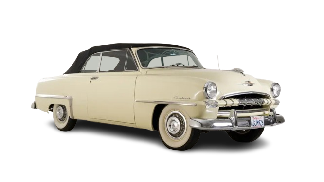 1953-54 PLYMOUTH CRANBROOK Convertible Vinyl Top, Vinyl Window & Pads