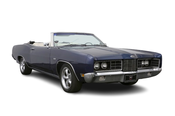 1969-72 FORD GALAXIE 500, GALAXIE XL & LTD Convertible Vinyl Top, Vinyl Window & Pads