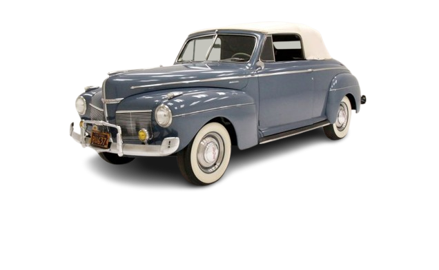 1941 MERCURY EIGHT CLUB Convertible Vinyl Top, Vinyl Window & Pads