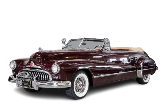 1942,1946,1947,1948 BUICK 56C Super & 76C Roadmaster Convertible vinyl top, Plastic Window & Pads