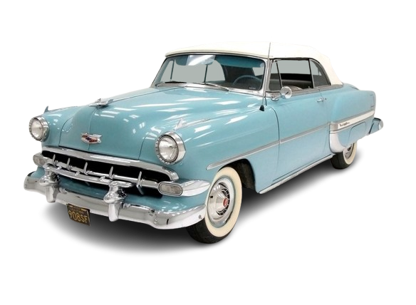 1953-54 BEL AIR Convertible Vinyl Top, Vinyl Window & Pads