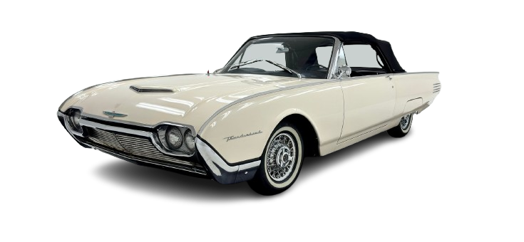 1961-63 FORD THUNDERBIRD 4 PASSENGER Convertible Vinyl Top, Vinyl Window & Pads