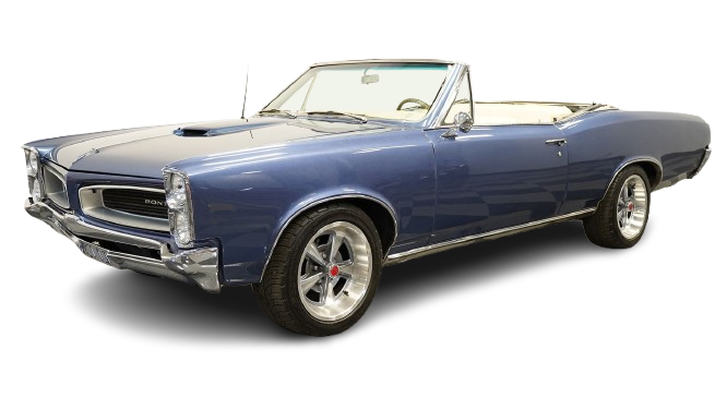 1966-67 PONTIAC GTO, LEMANS & TEMPEST Convertible Vinyl Top, Vinyl Window & Pads