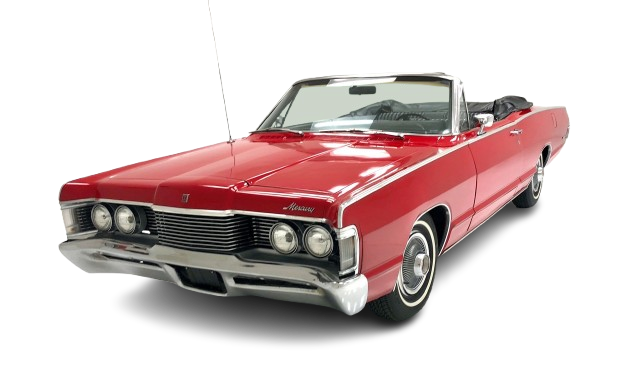 1967-68 MERCURY MONTEREY & PARK LANE Convertible Vinyl Top, Vinyl Window & Pads