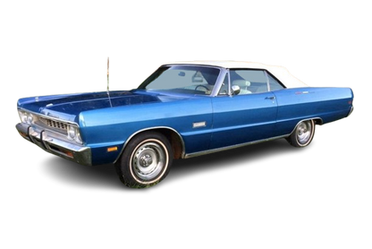 1969-70 PLYMOUTH FURY III, VIP & SPORTS FURY "C Body" Convertible Vinyl Top, Vinyl Window & Pads