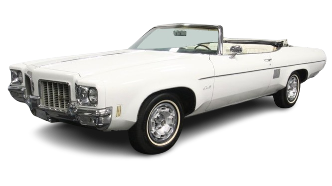 1971-75 DELTA, ROYAL & 88 (SCISSOR FRAME) Convertible Vinyl Top, Vinyl Window & Pads