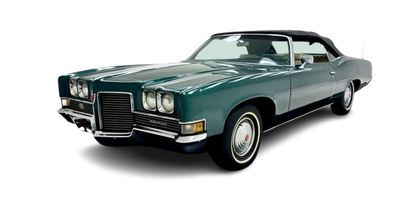 1971-75 PONTIAC CATALINA, GRANDVILLE & BONNEVILLE Convertible Vinyl Top, Vinyl Window & Pads