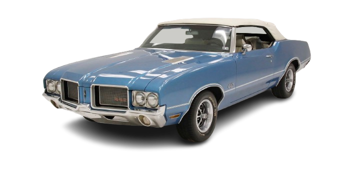 1968-72 OLDSMOBILE CUTLASS, F-85 & 442 Convertible Vinyl Top, Vinyl Window & Pads