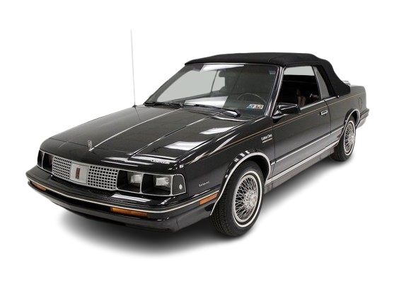 1982-86 OLDSMOBILE CUTLASS CIERA (HESS & EISENHARDT CAR CRAFT CONVERSION) Convertible Vinyl Top, Vinyl Window & Pads